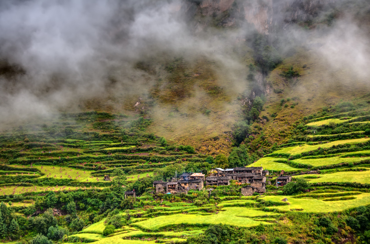 Manaslu Trek - deň 8