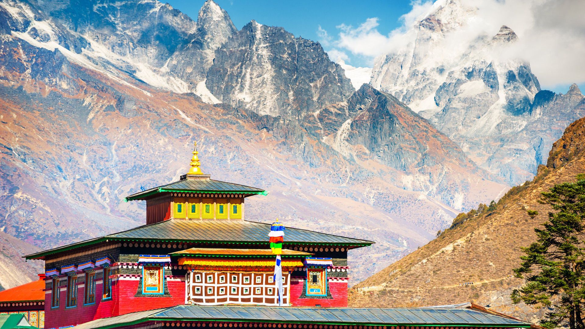 Panorama-Everest-trek slide 2